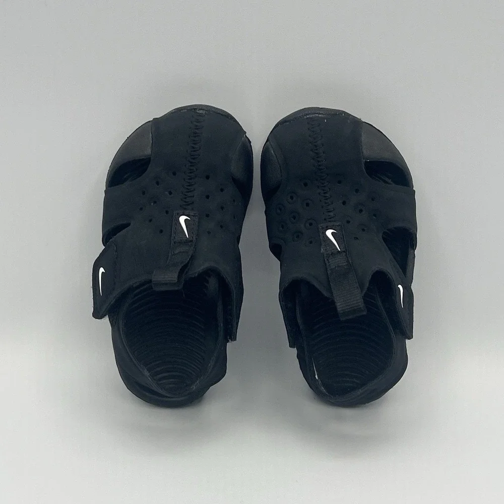 Nike Sunray Protect 2 Slip On Loop Strap Sandals - Baby Toddler Size 4C USED